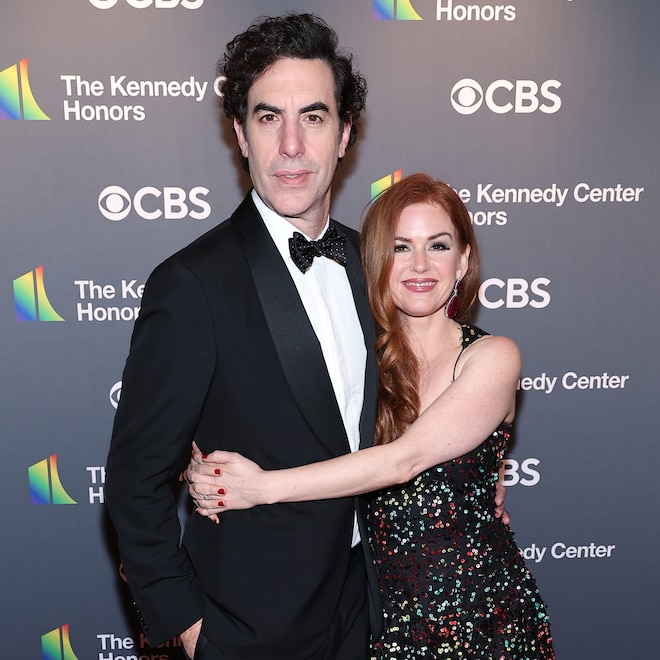 Sacha Baron Cohen, Isla Fisher, 2022